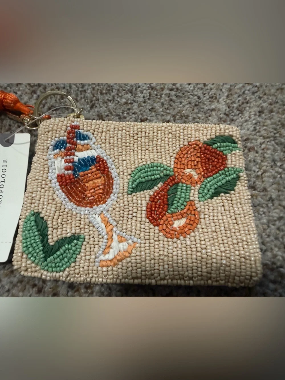 Anthropologie Beaded Coin Purse: 🍑Summer Edition🍑